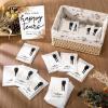 Beeveer 101 Pcs Wedding Favors 100 Pcs Boho Wedding Tissue Packs 3 Ply Happy Tears Tissues Packs 1 Table Sign Boho Favors for Guests Party view 4