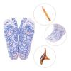 2pair Reflexology Socks Foot Pressure Point Sock Reflexology Socks with Massage Tool Acupressures Reflexology Socks Reflexology Foot Massage Sock for Home view 2