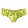 Adefeect Boxer Shorts Men's Retro Shorts Men Sexy Temptation Underwear Breathable Sexy Boxer Low Waist, Green, S view 1