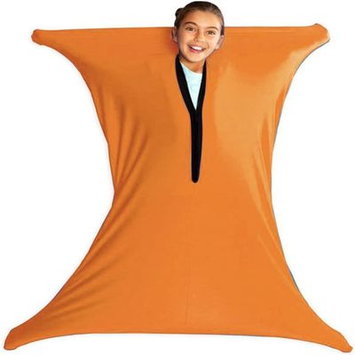 BANTASE Relaxing Sensory Toys Socks Processing Disorders Body Wrap To Relieve Stress Anxiety Autism ADHD ADD Tactile Items For Therapeutic Play (Color : Orange Farbe, Size : M)
