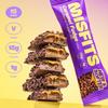 Misfits Vegan Protein Bars - Caramel Fudge | Sports Nutrition Bars - 15 grams Protein | 1 gram Sugar | Plant-Based, Low Carb, High Fibre | No Palm Oil | Non-GMO | Pack of 15 view 3