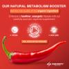 High Strength: Organic Cayenne Pepper Capsules - 1000mg Capsicum - 240 Capsules - Fat Management aid Loss - Cayenne Pepper Supplement - Vegan - FuelFinity Superlative Quality (1 Pack) view 3