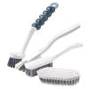 10 Kitchen Brush Kit,4 Grips Dish Scrub Brush | Bathroom Kitchen Ergonomic Crevice Shoe Brush for Sinks Dishwashers Home view 1