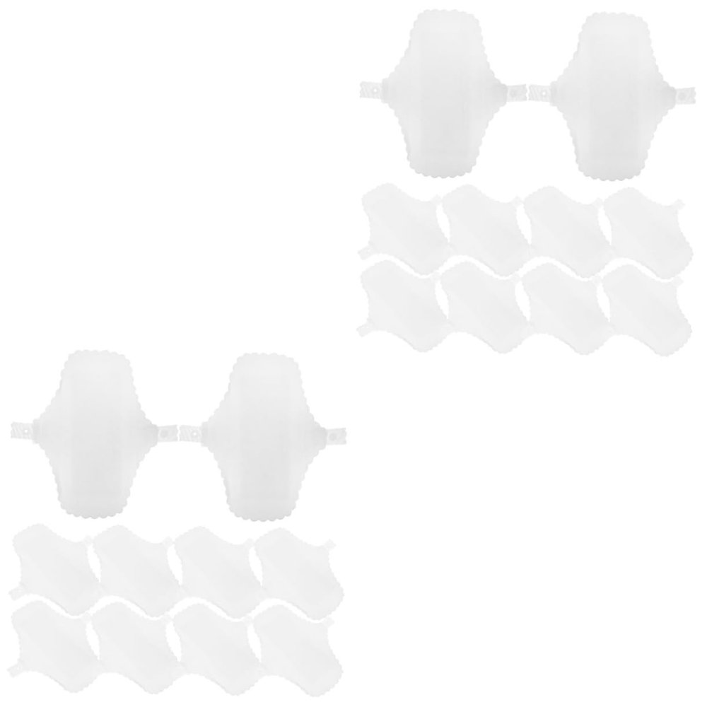 Beaupretty 20pcs Reusable Cotton Pads Menstrual Pads for Women Girls Cotton Menstrual for Everyday Use Comfortable