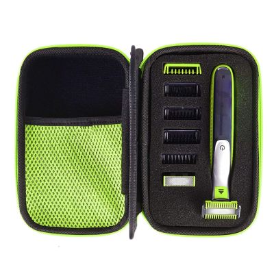 Electric Shaver Case, Perfectly Compatible for Norelco QP2520 QP2530 QP2570 QP2620 QP2630, Shockproof, Dustproof, Waterproof, Division Plate Design, Easy to Use, Hard Travel Case