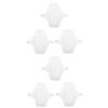 Beaupretty 6pcs Reusable Washable Cotton Menstrual Pads Safe Comfortable Period Sanitary Napkins for Everyday Use view 1