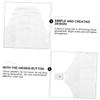 Beaupretty 6pcs Reusable Washable Cotton Menstrual Pads Safe Comfortable Period Sanitary Napkins for Everyday Use view 2