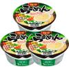 HIKARI Japan Menraku Tonkotsu Pork Bone Broth Ramen Bowl Noodles 82.3g (Pack of 3) view 1