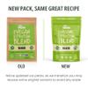 BodyMe Organic Vegan Protein Powder Blend, Naked Natural - Unsweetened, Low Carb, 3 Plant Based Vegan Protein Powder with 25g of Complete Protein, Gluten and GMO Free, 500 gm view 2