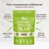 BodyMe Organic Vegan Protein Powder Blend, Naked Natural - Unsweetened, Low Carb, 3 Plant Based Vegan Protein Powder with 25g of Complete Protein, Gluten and GMO Free, 500 gm view 3