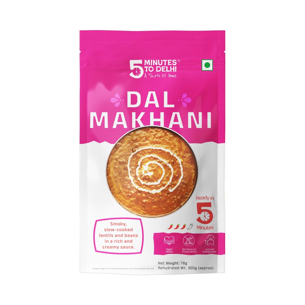 Authentic Dal Makhani Instant Meal | Ready to Eat in 5 minutes 300g Serving Size