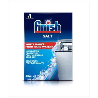 Finish Dishwasher Salt | Protection from Limescale Residues | 4kg