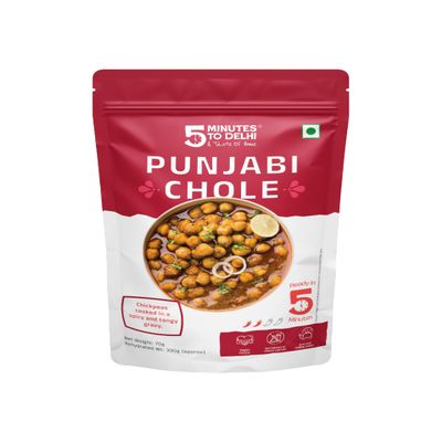 Punjabi Chole Instant Meal | Ready to eat in 5 Minutes | 300g Serving Size
