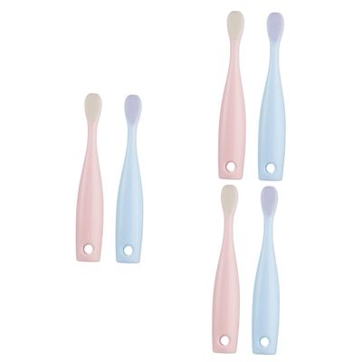FRCOLOR 6pcs Soft-bristled Boys and Girls Toothbrush Teeth Nursing Brush for Boy Girl Years Adorable Toothbrush for Tooth Cleaner