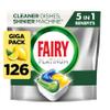 Fairy Platinum All-In-1 Lemon Dishwasher Tablets, 126 Tablets view 1