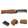Beaupretty Wooden Beard Comb Folding Small Mustaches Comb Portable Sturdy Design for Men Beard Grooming Hotel Use Compact and Lightweight Styling Tool view 3