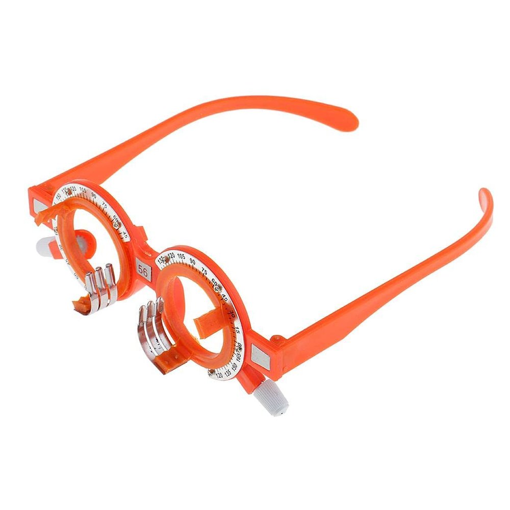 FreshCart Basics 2 Pcs Plastic Optical Trial Lens Frame, Optometry Equipment for
