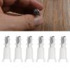 20pcs Nose Hair Trimmer ccurate Shaving Replacement Head Nose Hair Cutter Replacement Head Lightweight Travel Accessories for Men view 2