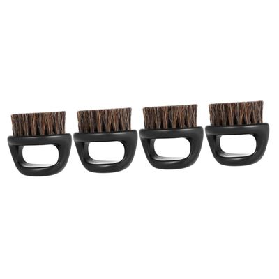 FOMIYES 4pcs Men Beard Grooming Brush Beard Styling Tool Beard Grooming Tool for Application Styling Brush Comb Mustache