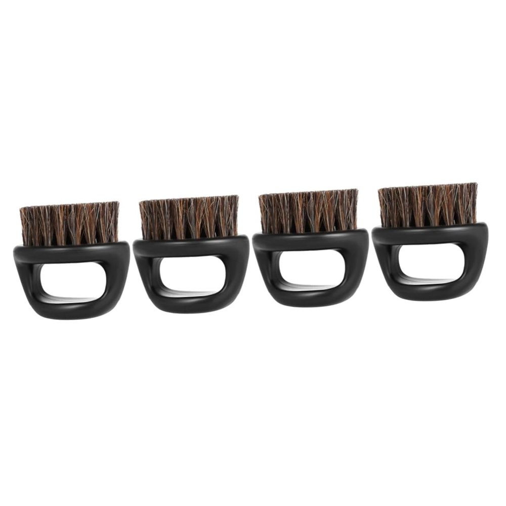 FOMIYES 4pcs Men Beard Grooming Brush Beard Styling Tool Beard Grooming Tool for Application Styling Brush Comb Mustache