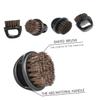 FOMIYES 4pcs Men Beard Grooming Brush Beard Styling Tool Beard Grooming Tool for Application Styling Brush Comb Mustache view 4