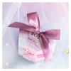 Candy Box,Creative Romantic Marbled Candy Box Wedding Supplies And Pink Party Supplies Baby Shower Paper Sweet Chocolate (25/50/100 Pcs) (Color : Gold Ribbon, Size : 100pcs) view 4