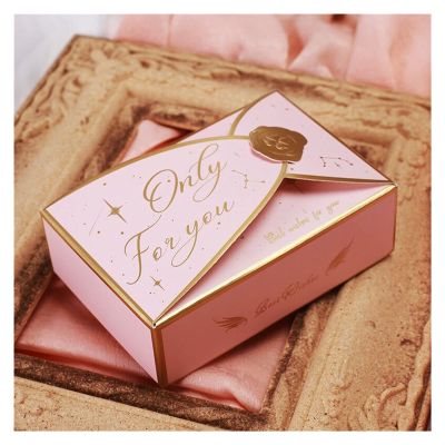 Candy Box,Candy Box Wedding Supplies Chocolate Packaging Box Baby Shower Birthday Party Decoration (20 Pcs) es (Color : Red, Gift Bag Size : S(10.5x7X3.5cm)) (Color : Pink, Size : S(10.5x7X3.5cm))