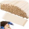400 PCS Eyebrow Wooden Wax Sticks, Double Sided Eyebrow Wax Spatula Sticks, Wax Applicator Sticks for Lip Nose Face Hair Removal Smooth Skin Use view 1