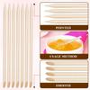 400 PCS Eyebrow Wooden Wax Sticks, Double Sided Eyebrow Wax Spatula Sticks, Wax Applicator Sticks for Lip Nose Face Hair Removal Smooth Skin Use view 3