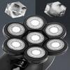 Electric Razor for Men, 5 in 1 Shaver for Men 7D Independently 7 Cutter Floating Head Waterproof Electric Razor Multifunction USB Charge Trimmer for Men view 3