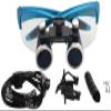 Head mounted repair magnifier 2.5X/3.5X420mm Dental magnifier Dental laboratory medical magnifier Binocular dental magnifier (Color : 3.5x420mm Blue) view 1