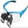 Head mounted repair magnifier 2.5X/3.5X420mm Dental magnifier Dental laboratory medical magnifier Binocular dental magnifier (Color : 3.5x420mm Blue) view 4