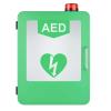 WDDEYYDS Aed Defibrillators Cabinet First Aid Wall-Mouted Storage Cabinet With Alarm Portable Medicine Box Carry Cage For Home Office(17.7 * 13.8 * 7.1 Inch),Green view 1