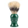 BEAHING Hair Shaving Brush Handle Bristle Safety Razor Brush Neck Sweep Brush Green view 1