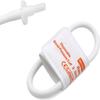 5Pack Disposable NIBP Cuff with Connector for Neonate, 3-6 cm Single Tube Replacement Blood Pressure Cuff with Plastic BP05 Connector view 1