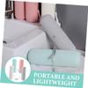 FOYTOKI Portable Toothbrush Case and Toothpaste Container 4pcs Travel Toothbrush Box with Lid for Home and Hotel Oral Care Accessories view 2