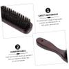FRCOLOR 2pcs Wooden Shaving Brush for Men Beard Care Brush Bristle Mustache for Beard Grooming Facial Cleansing Alternative Barber Accessories view 4