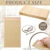 Saypacck 200 Pcs Kraft Disposal Bags, Moisture Resistant, Odor Control, Self Adhesive Feminine Hygiene, Tampon Disposal Bags, 6 x 3.15 Inch view 2