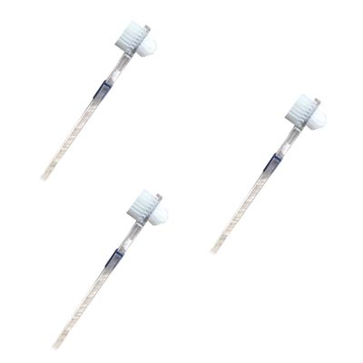 TOVINANNA 3pcs Brush Double Sided Toothbrush for False Teeth Cleaning Travel Toothbrush Gentle Bristles Cleaning Tool for Fresh Breath