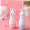 FRCOLOR 3sets Cartoon Shape Sonic Vibrates Electric Toothbrush for Boys and Girls Rechargeable Electronic Toothbrushes for Boy Girl view 3
