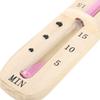 NOENNULL Sauna Sand Timer Wall Mounted Rotating 15 Minutes Hourglass Timer with Pink Sand Sauna Accessories view 4