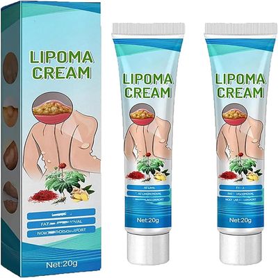 Lumpfree Lipoma Removal Cream,Lump Free Lipoma Removal Ointment Humans for Fatty Tissue, Removal Relieving Subcutaneous Lumps (2 Pcs)