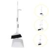 1 Set Dust Pan Broom Brush Sweeper Kit Stainless Steel Broom Dustpan view 3