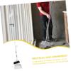 1 Set Dust Pan Broom Brush Sweeper Kit Stainless Steel Broom Dustpan view 4