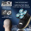 Electric Razor for Men, 5 in 1 Electric Razor Rechargeable Bald Head Shaving Machine Beard Trimmer Multifunctional Grooming Kit Electric Shaver Wet Dry for Men view 3