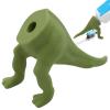 Uitseld Funny Toothpaste Caps | Pooping Animal Toothpaste Squeezer Dispenser, Closing Toothpaste Caps for Friends, Family, Adults & Children view 1