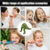 Uitseld Funny Toothpaste Caps | Pooping Animal Toothpaste Squeezer Dispenser, Closing Toothpaste Caps for Friends, Family, Adults & Children view 4