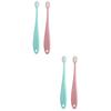 FRCOLOR 4pcs Boys and Girls Toothbrush Oral Care Toothbrush Tooth Brush Lightweight Portable Suitable for Home Travel Use view 1