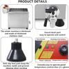 XINRISHENG 12L/25L Cheese Hot Dogs Sticks Fryer, 1900W/3000W Commercial Electric Fryer, Stainless Steel Countertop, Kitchen Fat Fryer,25l view 4