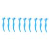 TOVINANNA 9pcs Denture Toothbrush Double Brush Head for Denture Care False Teeth Brush Non-Slip Handle for Home Use view 1